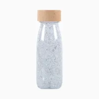 Petit Boum Sensorische fles zilver