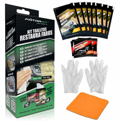 Restauratiedoekjes koplampen Motorkit MOT1004