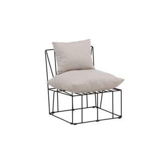 Venture Home Livonia Fauteuil 71 x 88,5 x 77 - Beige