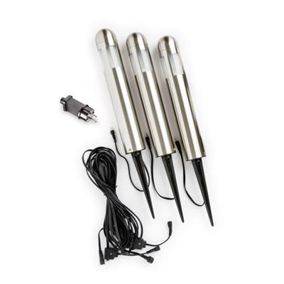 KonstSmide Tuinlampen 12 voltAmalfi (3x) 35cm metaalgrijs - 7451-000