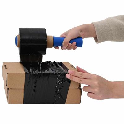 Stretchfolies 50 stuks zwart 23 m 10 cm x 150 m