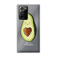 Avocuddle: Samsung Galaxy Note 20 Ultra / Note 20 Ultra 5G Transparant Hoesje