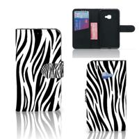 Samsung Galaxy Xcover 4 | Xcover 4s | Telefoonhoesje | Met pasjeshouder | Zebra Samsung Galaxy Xcover 4 | Xcover 4s | Telefoonhoesje | Met pasjeshouder | Zebra