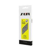Taya ketting 410h 1/2x1/8 1-speed grijs 112 schakels antiroest
