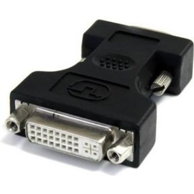StarTech.com DVI naar VGA Verloopkabel Zwart F/M StarTech.com DVI naar VGA Verloopkabel Zwart F/M