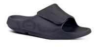 Oofos OOahh Sport Flex Slipper Black/Matte 42/M9/W11