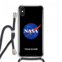 NASA: iPhone XS Max Transparant Hoesje met koord NASA: iPhone XS Max Transparant Hoesje met koord