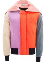 JW Anderson veste zippée à empiècements contrastants - Rose