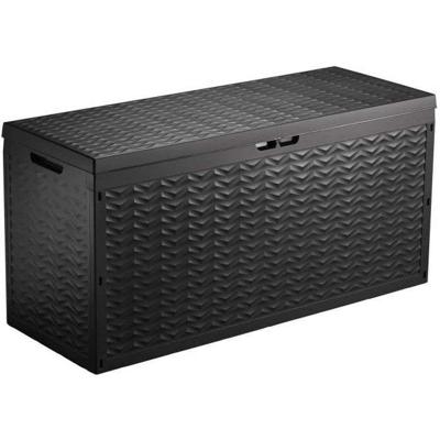 TOOD Opbergkoffer 330 L - 120 x 45 x 60 cm - Antracietgrijs