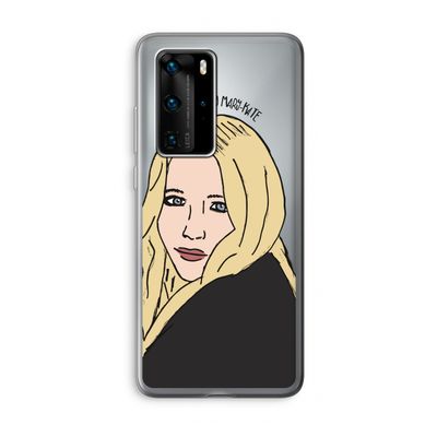 Mary Kate: Huawei P40 Pro Transparant Hoesje