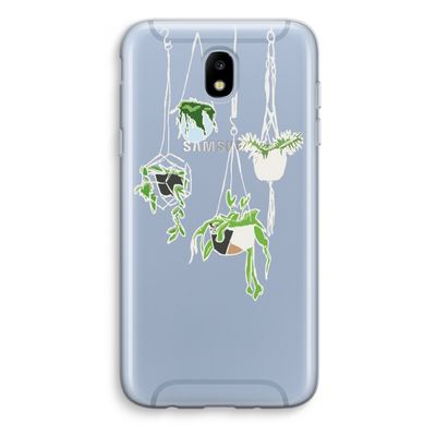Hang In There: Samsung Galaxy J5 (2017) Transparant Hoesje