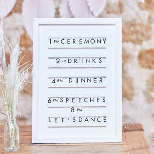 Ginger Ray PAM-530 Letter Display Bord