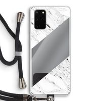 Biggest stripe: Samsung Galaxy S20 Plus Transparant Hoesje met koord