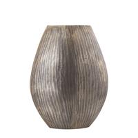 Jowad Antiek Goud aluminium pot hoog ovaal M
