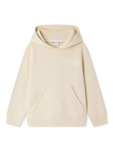 Bonpoint hoodie en coton à logo brodé - Tons neutres