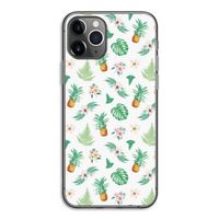 Ananas bladeren: iPhone 11 Pro Transparant Hoesje