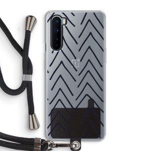 Marrakech Arrows: OnePlus Nord Transparant Hoesje met koord
