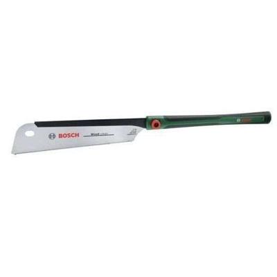 Bosch Dozuki Japanse zaag 270 mm (nauwkeurige rechte sneden in hout/kunststof, flexibel SK5 stalen blad, softgrip handgreep)