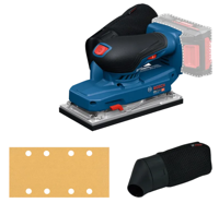 Bosch Blauw GSS 18V-18 | Accu Vlakschuurmachine | 18V | Zonder accu's en lader - 06019R7000