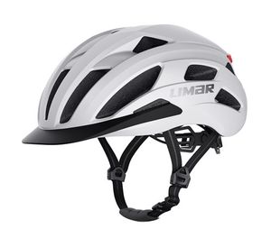 Limar Helm torino m 53-57 mat wit met led
