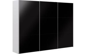 Goossens Kledingkast Easy Storage Sdk, 303 cm breed, 220 cm hoog, 3x 3 paneel glas schuifdeuren