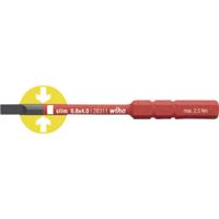 Wiha SlimBit electric Werkplaats Plat Verwisselbare kling 4 mm 75 mm Geschikt voor Wiha Torque - thumbnail
