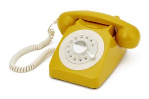 GPO Retro 746ROTARYMUS Telefoon met draaischijf klassiek jaren ‘70 ontwerp