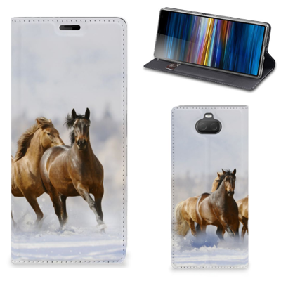 Sony Xperia 10 Plus | Hoesje maken | Paarden