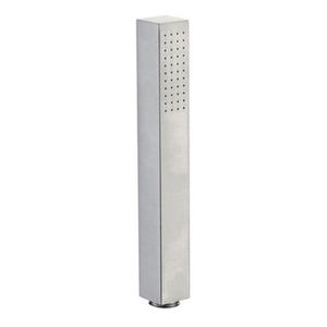 Staafhanddouche Wiesbaden Brushed | 1 Stand | Vierkant | RVS