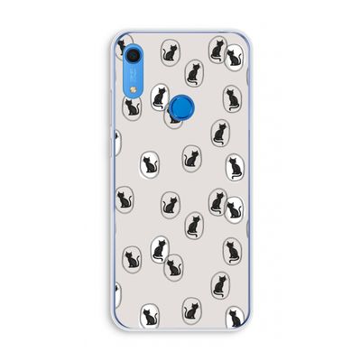 Miauw: Huawei Y6s Transparant Hoesje
