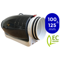 Whisper 'gold Line' Buisventilator Diameter 100/125mm - Ec-motor (wgle-100/125) - thumbnail