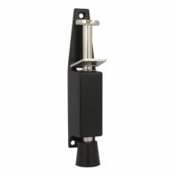 AMIG Deurvastzetter - 1x - 120 x 25mm - 28mm slag - voetbediening - zwart - deurvergrendeling AMIG Deurvastzetter - 1x - 120 x 25mm - 28mm slag - voetbediening - zwart - deurvergrendeling