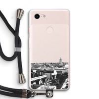 Marrakech Skyline : Pixel 3 XL Transparant Hoesje met koord Marrakech Skyline : Pixel 3 XL Transparant Hoesje met koord