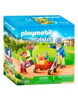 Playmobil - 70194 city life oma met rollator