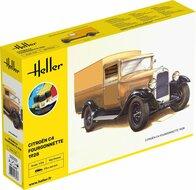 Heller 56703 STARTER KIT Citroen C4 Fourgonnette 1926 Bouwpakket Schaal 1:24