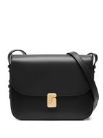 Soeur mini sac porté épaule Bellissima en cuir - Noir