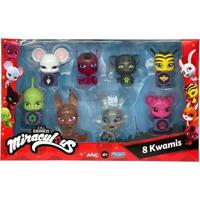 Bandai - Miraculous - Pakket van 8 kwamis - Minifigurenverzameling - P50532