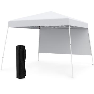 3 x 3 m Pop-up Paviljoen Vouwpaviljoen Tuinzelt Waterdicht & Zonbescherming Tuinpaviljoen Partytent Wit
