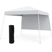 3 x 3 m Pop-up Paviljoen Vouwpaviljoen Tuinzelt Waterdicht & Zonbescherming Tuinpaviljoen Partytent Wit
