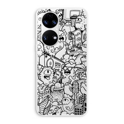 Vexx Black City : Huawei P50 Transparant Hoesje
