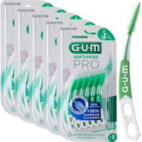 GUM Soft-Picks PRO Large - 5 x 30 stuks GUM Soft-Picks PRO Large - 5 x 30 stuks
