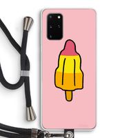 Raketijsje: Samsung Galaxy S20 Plus Transparant Hoesje met koord