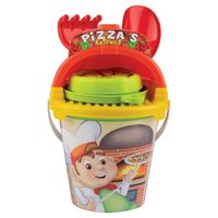 Androni Emmerset zandpizza&apos;s maken