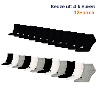 HEAD Sneakersokken Training 12-pack Zwart-39/42
