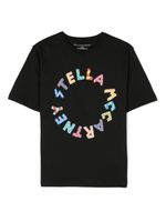 Stella McCartney Kids t-shirt en coton à logo imprimé - Noir - thumbnail