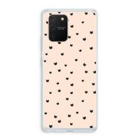 Kleine kattenkopjes: Samsung Galaxy S10 Lite Transparant Hoesje