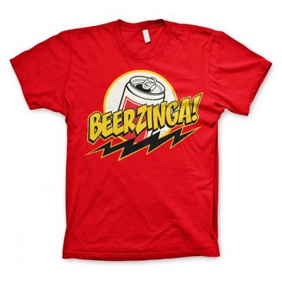 Rood Beerzinga t-shirt