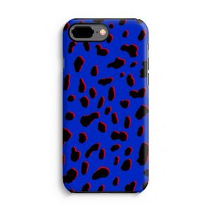 Blue Leopard: iPhone 8 Plus Tough Case