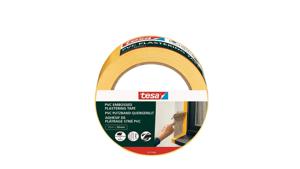 TESA 55486-00000-01 maskeertape 33 m Geschikt voor gebruik binnen Geschikt voor buitengebruik Polyvinyl chloride (PVC)