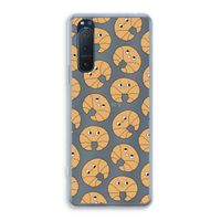 Croissant: Sony Xperia 5 II Transparant Hoesje Croissant: Sony Xperia 5 II Transparant Hoesje